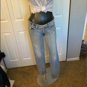 Diesel jeans faded low-rise